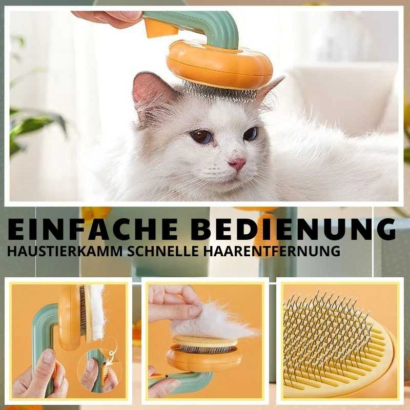 KürbisBrush™ Haustierpflegekamm