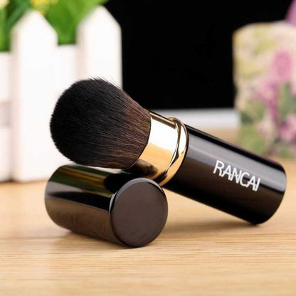 RANCAI 1 Stück Mini ausfahrbar Puder Pinsel