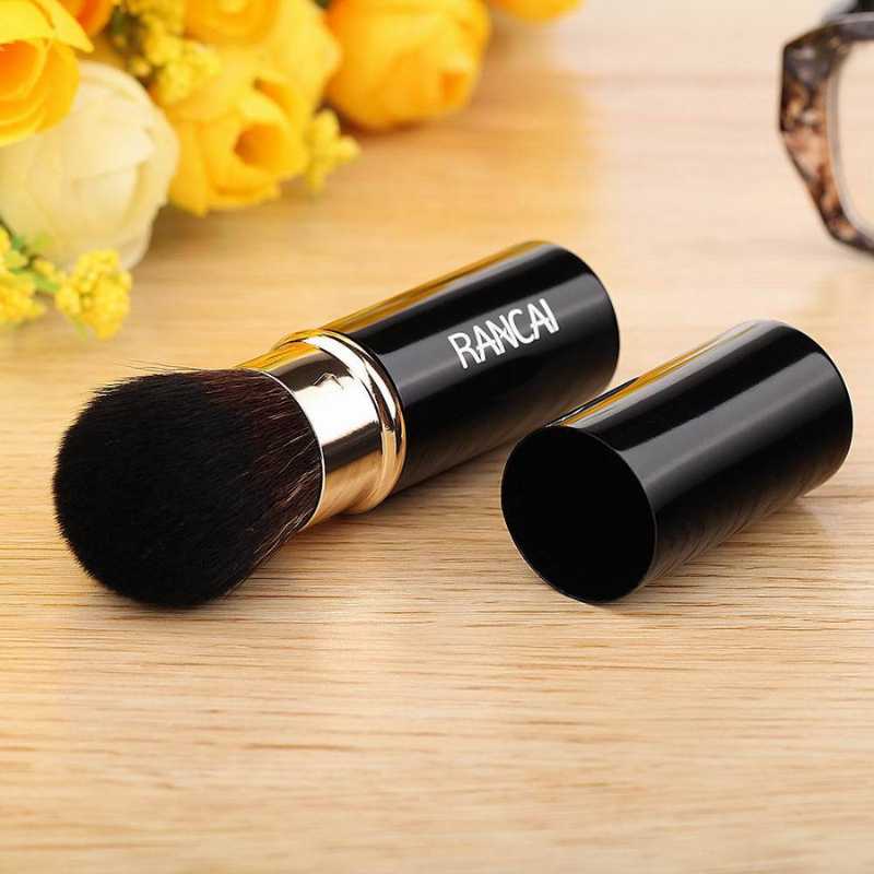 RANCAI 1 Stück Mini ausfahrbar Puder Pinsel